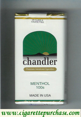 Chandler cigarettes Menthol 100s